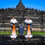 Potret Prabowo-Macron Kunjungi Candi Borobudur dan Akmil Magelang