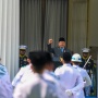 Potret Megawati Hadiri Upacara Hari Lahir Pancasila yang Dipimpin Prabowo