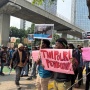 Demo Geruduk Kantor Menteri HAM Natalius Pigai di Jakarta, Mahasiswa Papua: TNI-Polri Pembunuh!