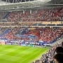 Eksklusif dari Jepang: Tifo Suporter Timnas Indonesia Banjir Tepuk Tangan