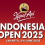 4 Fakta Menarik dari Indonesia Open 2025, Ada Laga Dua Istora Boy di Final