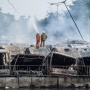 Kebakaran Hebat di Terminal Rawa Buaya, 50 Bus Transjakarta Bekas Ludes Terbakar