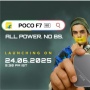 POCO F7 Meluncur 24 Juni, Desain Khas Gaming Terungkap