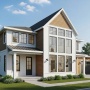 5 Desain Rumah 6x12:  Tampilan Cantik plus Estimasi Biaya Jasa Tukangnya