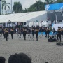 Di Depan Presiden Prabowo, Robot Polisi Mogok dan Sempat Oleng Keluar Barisan