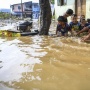 Banjir Masih Rendam Dua RT di Jakarta Utara
