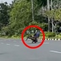 Fakta-fakta Pengendara Becak Motor Freestyle Depan Polisi di Pekanbaru
