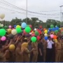 Viral Detik-detik Bupati Ngamuk di Podium, Balon Terbang Jadi Biang Keroknya