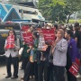 Vonis Hasto Hari Ini, Massa Pro dan Kontra Padati Depan Pengadilan Tipikor Bawa Tuntutan Berbeda
