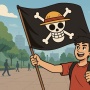 Pengibaran Bendera Jolly Roger One Piece Bukan Makar, LBH Medan: Pemerintah dan DPR Lebay