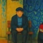 Setia Seumur Hidup Tunggu Kekasih Tak Kembali, Kisah Mural Mbah Arifin Bikin Hati Pilu