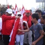 Ribuan Bendera Merah Putih Dibagikan Gratis di Depok
