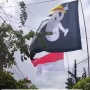 Demo Tuntut Sudewo Lengser dari Bupati Pati, Bendera One Piece Ikut Berkibar