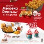 Promo Merdeka A&W: Serbu Paket Ayam Rp30 Ribuan