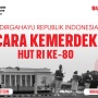 LIVE STREAMING: HUT RI ke-80: Upacara Bendera, Kirab, Pesta Rakyat, dan Inovasi Baru
