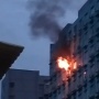 Apartemen City Park Cengkareng Terbakar, Warga Panik Berhamburan Menjauh dari Gedung