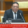 Di Depan DPR, Calon Hakim MK Inosentius Samsul: MK Bukan Lembaga Alternatif Pembentuk UU!