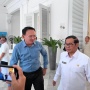 Ahok Temui Pramono Anung di Balai Kota, Bahas PBB hingga Sistem Voucher Digital