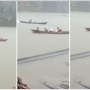 Viral! Bocah SD Tarik Perahu Teman dari Arus Deras Demi Bisa Sekolah