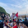 Langit Jakarta Bergemuruh, Dua Jet Tempur 'Kawal' Peserta Lari Merdeka Run 8.0