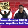 Suara Live: Ratusan Massa Demo Geruduk DPR, Ponsel Arya Daru yang Hilang Aktif Lagi