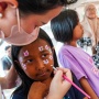 Pasar Rakyat dan Face Painting Meriahkan Perayaan HUT ke-80 RI di Tangerang
