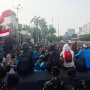 Mahasiswa hingga Ojol Demo di Depan Gedung DPR, Massa: Polisi Harusnya Mengayomi, Bukan Menindas
