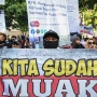 Minta Bupati Sudewo Ditangkap, Warga Pati Geruduk KPK