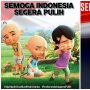 Upin Ipin Doakan Indonesia Agar Pulih, Netizen: Susanti Jangan Pulang, Nanti Dilindas