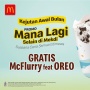 Promo McD: Kejutan Awal Bulan Nikmati Manisnya McFlurry feat OREO