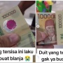 Viral Momen Pedagang Kaget Dibayar Pakai Uang Rp100 Ribu Plastik, Masih Berlaku?