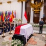 Penghormatan Terakhir untuk Staf KBRI Zetro Leonardo Purba yang Meninggal di Peru