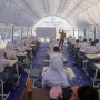 Siswa SMKN 1 Cileungsi Kembali Belajar dengan Tenda Darurat usai Gedung Rusak