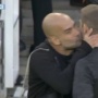 Momen Pep Guardiola Nyaris Cium Wasit di Laga Arsenal vs Man City