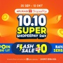 10.10 Super ShopeePay Day: Flash Sale Rp10, Dapat Saldo Rp1 Juta, dan Bayar QRIS Serba Seribu!