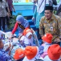 Libatkan 27 Ribu Siswa, Gerakan Membatik Bersama Bunda PAUD Jateng Pecahkan Rekor Muri