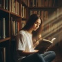 Kumpulan Prompt Gemini AI Foto di Perpustakaan yang Estetik dan Natural, Tinggal Copas!