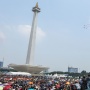 Monas Banjir Sampah Usai Puncak HUT ke-80 TNI: 126 Ton Diangkut!