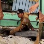 Viral! Lurah Didorong ke Parit Usai Ribut dengan Warga soal Polisi Tidur di Medan