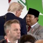 Prabowo Kepergok Ngobrol dengan Trump: Minta Ketemu Anaknya?
