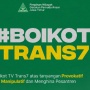 Viral Tagar Boikot Trans7 di Media Sosial Buntut Tayangan Sisi Gelap Kehidupan Santri