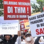 Aksi Tolak Raperda KTR, Pekerja Hiburan Malam Demo di DPRD DKI