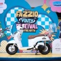 Modifikasi Fazzio Hybrid Ala Zee JKT48 Dilelang Rp 1,6 Juta di Fazzio Youth Festival 2025