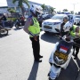 Hari Pertama Operasi Zebra 2025, Akal-akalan Tutup Plat Pakai Tisu Demi Hindari ETLE