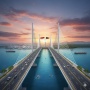 Proyek Jembatan Malaysia-Indonesia via Dumai, Melaka Dikabarkan Siap Uji Kelayakan