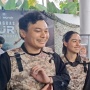 Ajang Reuni, Yusuf Mahardika dan Yasamin Jasem 'Perang' Peluru Cat di Arena Mirip Set Film Timur
