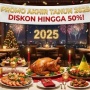 Daftar Promo Makanan Spesial Akhir Tahun 2025, Hidangan Jepang hingga Kopi Kekinian
