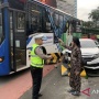 Penyebab Civic Ringsek di Bundaran HI, Polisi Ungkap Dugaan Pengemudi Muda Tak Fokus