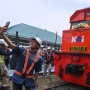 KAI Hidupkan Nostalgia, Dua Lokomotif Lawas Tampil dengan Livery Klasik