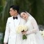 Intip Detail Gaun dan Makeup Ranty Maria saat Pemberkatan Nikah di Bali: Glam in White!